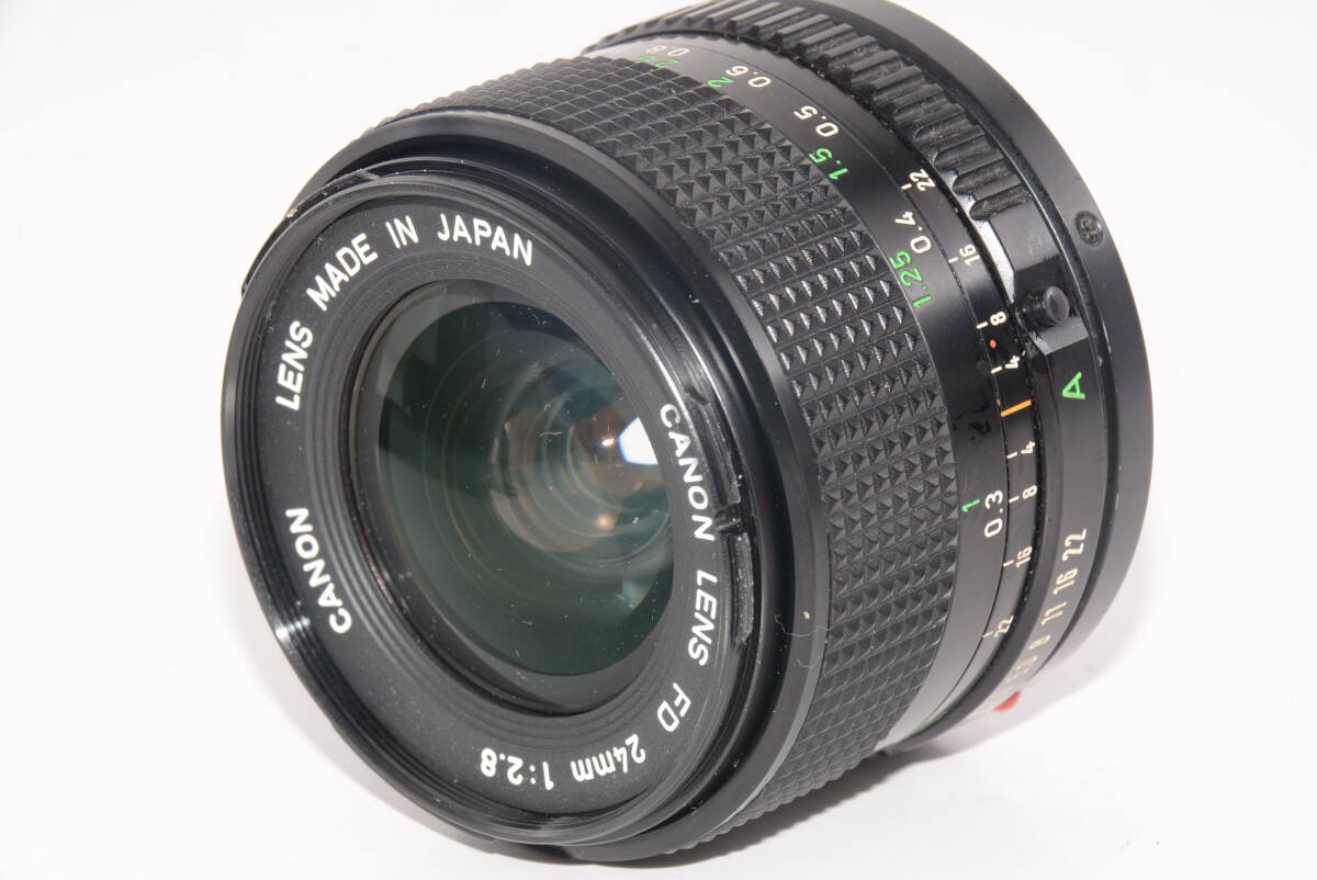 【外観特上級】Canon キャノン New FD NFD 24mm F2.8　#u1361_画像1