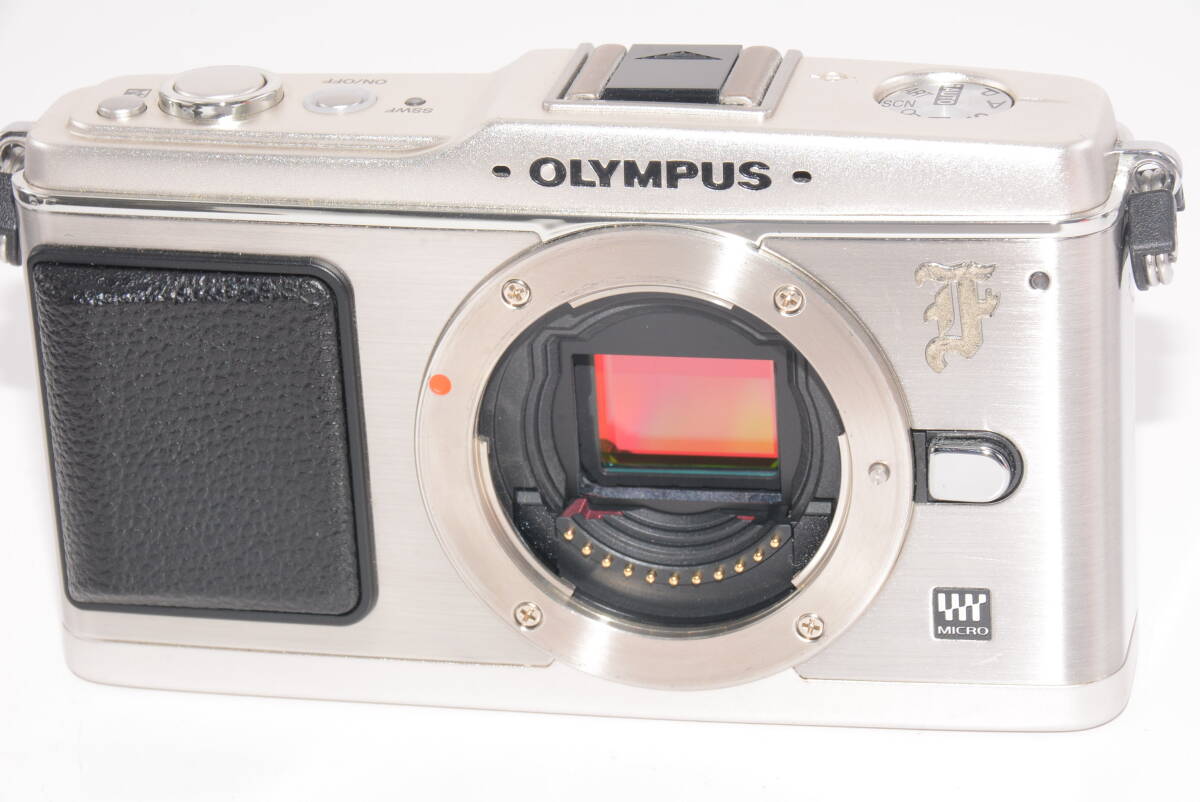【外観特上級】OLYMPUS オリンパス E-P1 レンズキット　#u1573_画像2