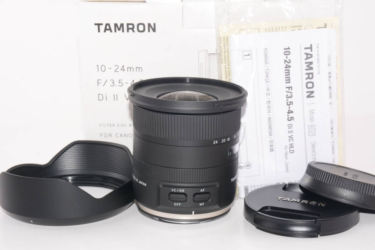 【外観特上級】タムロン TAMRON 10-24mm F3.5-4.5 Di Ⅱ VC HLD　#b1428_画像7
