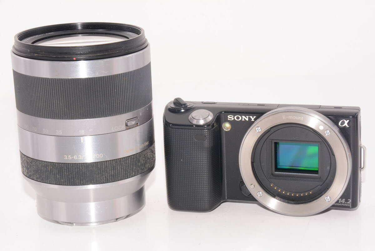 【外観並級】SONY NEX-5 / SONY 18-200mm F3.5-6.3 OSS　#s7434_画像6