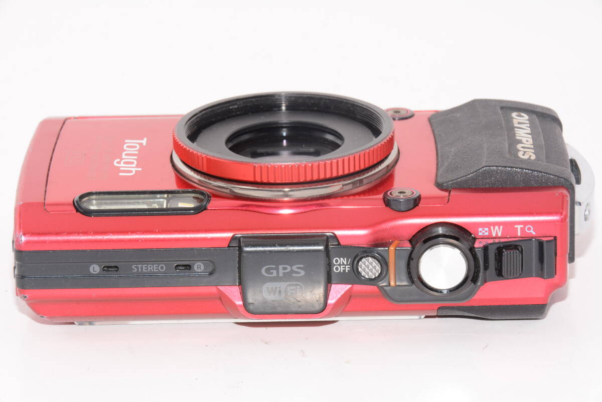 [ exterior Special high grade ]OLYMPUS digital camera STYLUS TG-3 Tough red #u1421