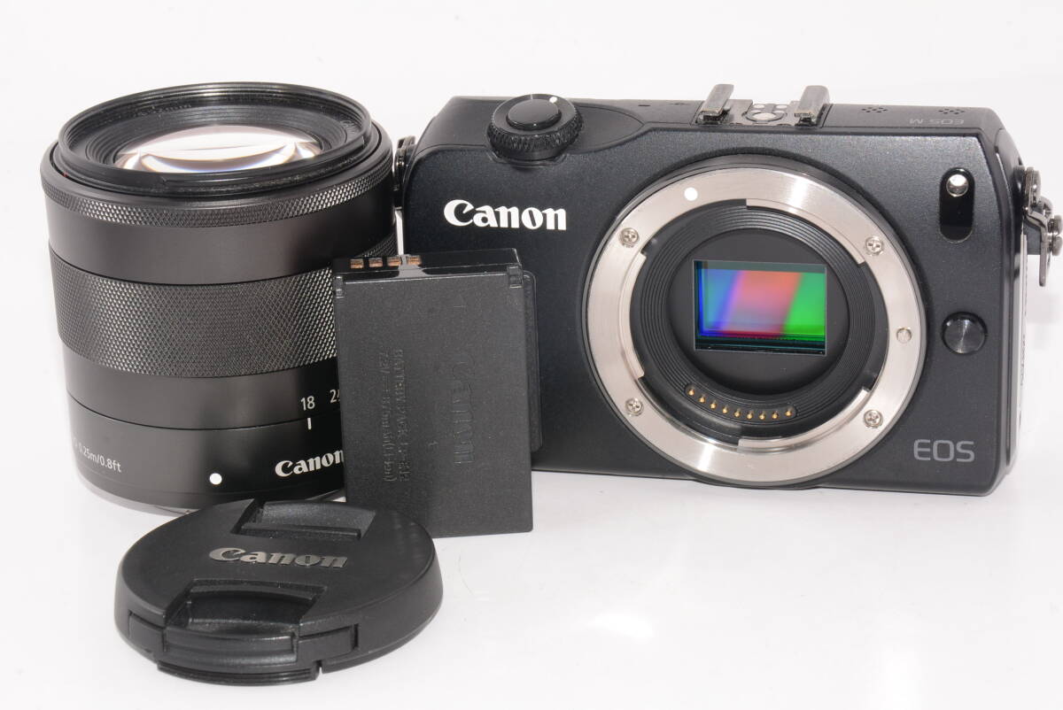 【外観特上級】Canon EOS M / EF-M 18-55mm F3.5-5.6 IS STM　#s6749_画像6