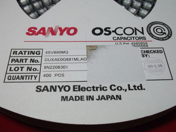 1 jpy ~ new goods *400 piece *SANYO*OS-CON*4SV680MQ