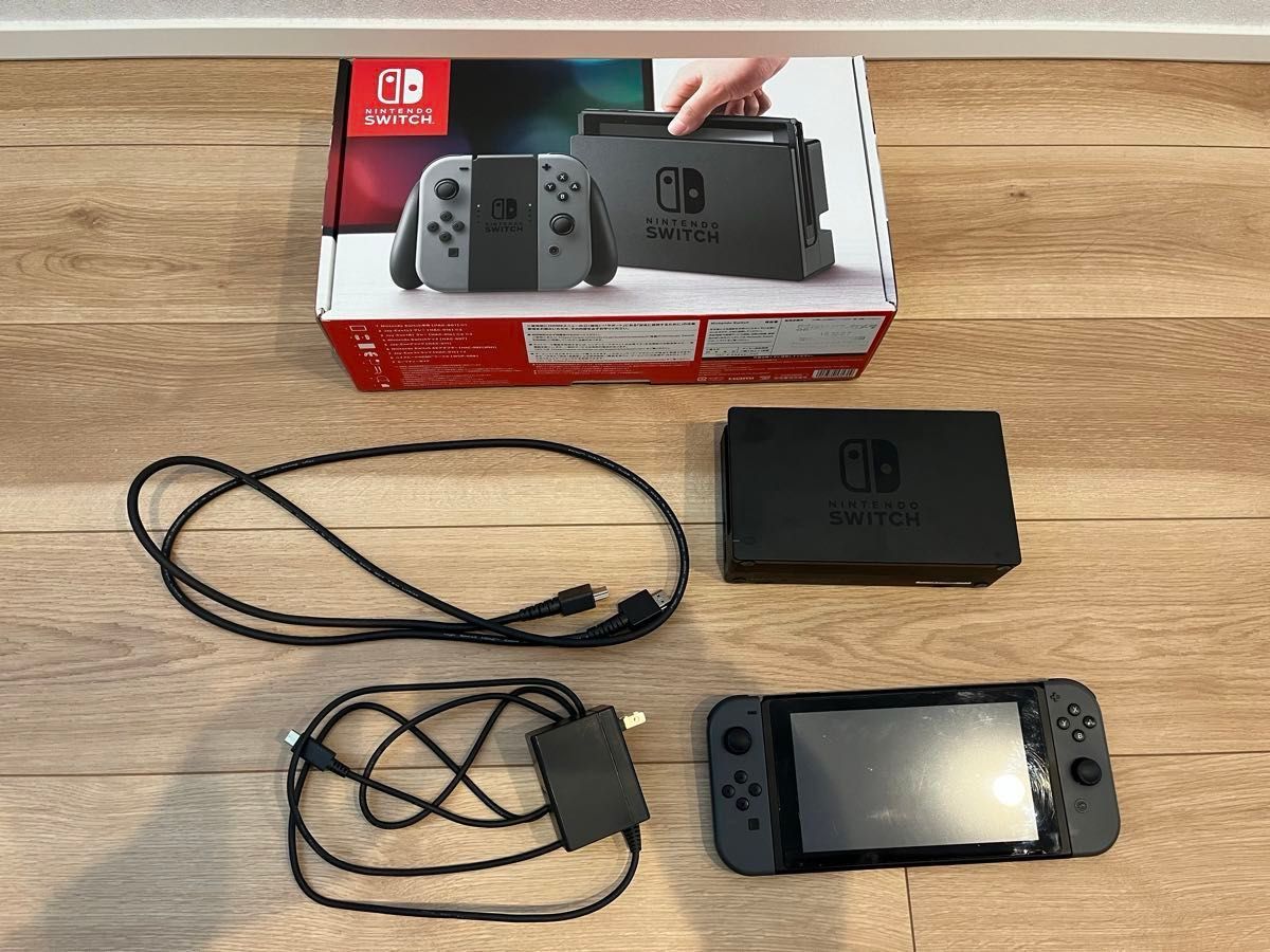 Nintendo Switch グレー ニンテンドースイッチ 任天堂 スイッチ Nintendo Switch グレー ニンテンドースイッチ 任天堂 スイッチ