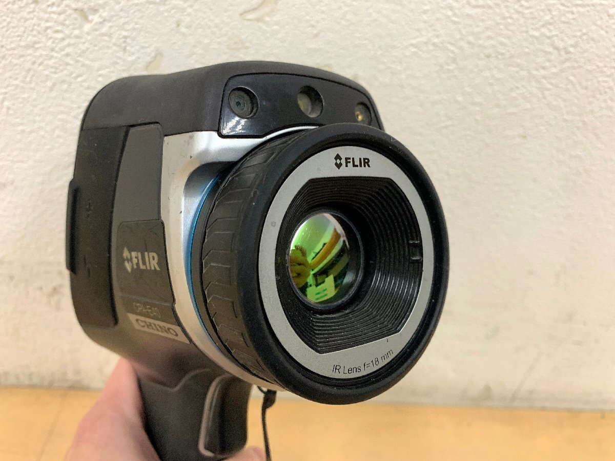 ★中古★チノー/FLIR 携帯用小型熱画像カメラ CPA-E40 赤外線サーモグラフィー/サーモカメラ 非接触型 -20～650℃ 設備診断など 動作OK)倉b_画像6