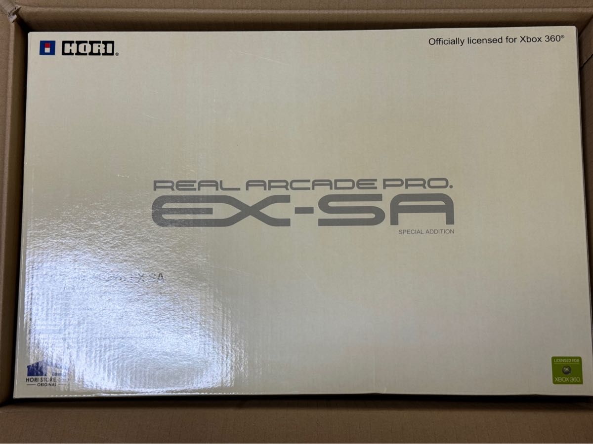 Xbox 360 リアルアーケードPro.EX SA HORI スティック コントローラー （箱付き、未使用品）