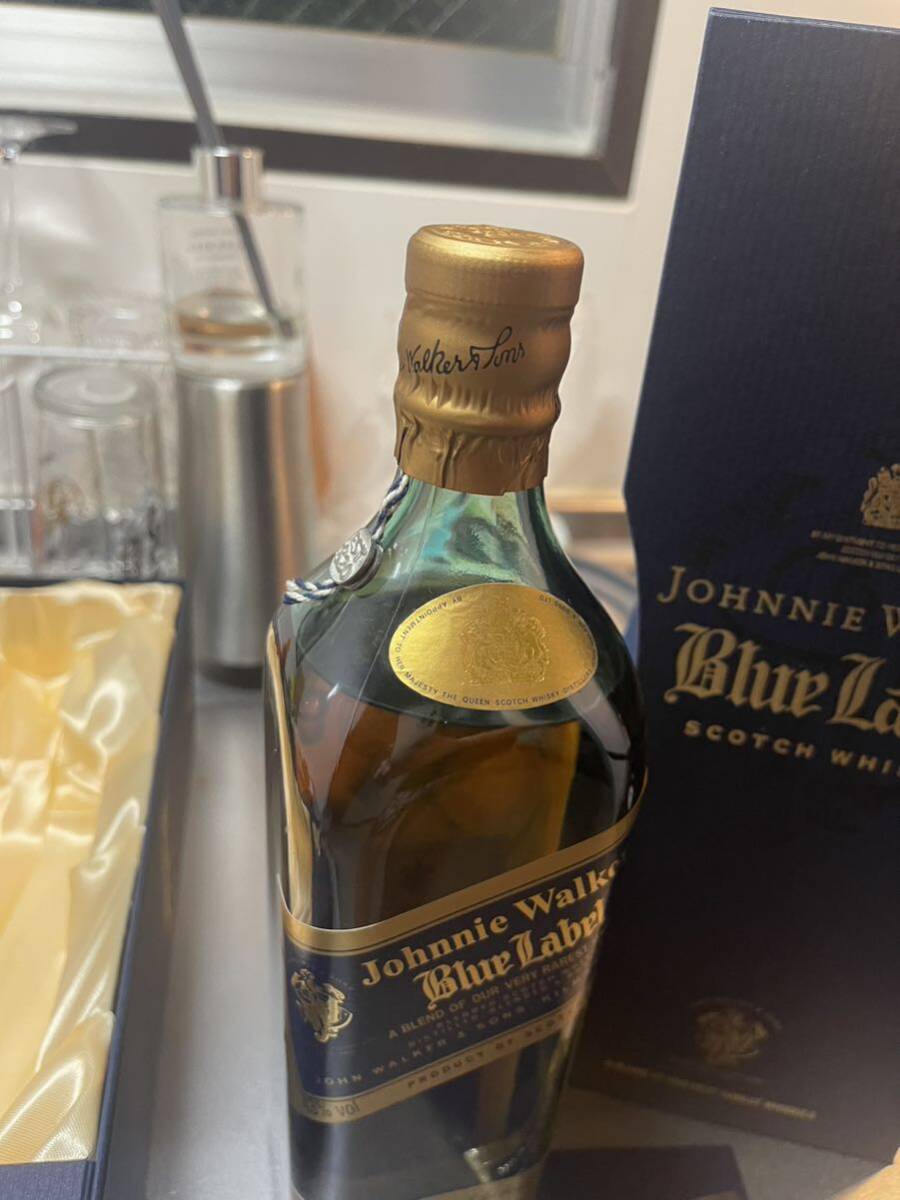 ジョニーウォーカー　ブルーラベル　JOHNNIE WALKER BLUE Label スコッチ ウイスキー _画像5