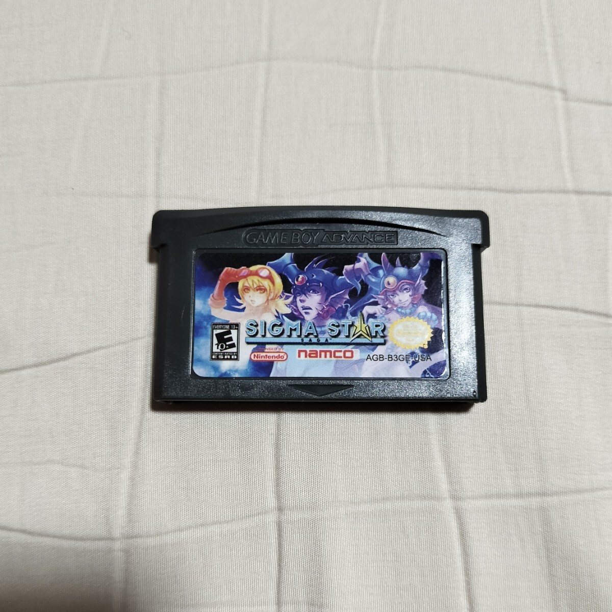 GBA シグマスターサーガ 海外版 レア ゲームボーイ Sigma Star ゲームボーイアドバンス ウェイフォワード シャンティ_画像1