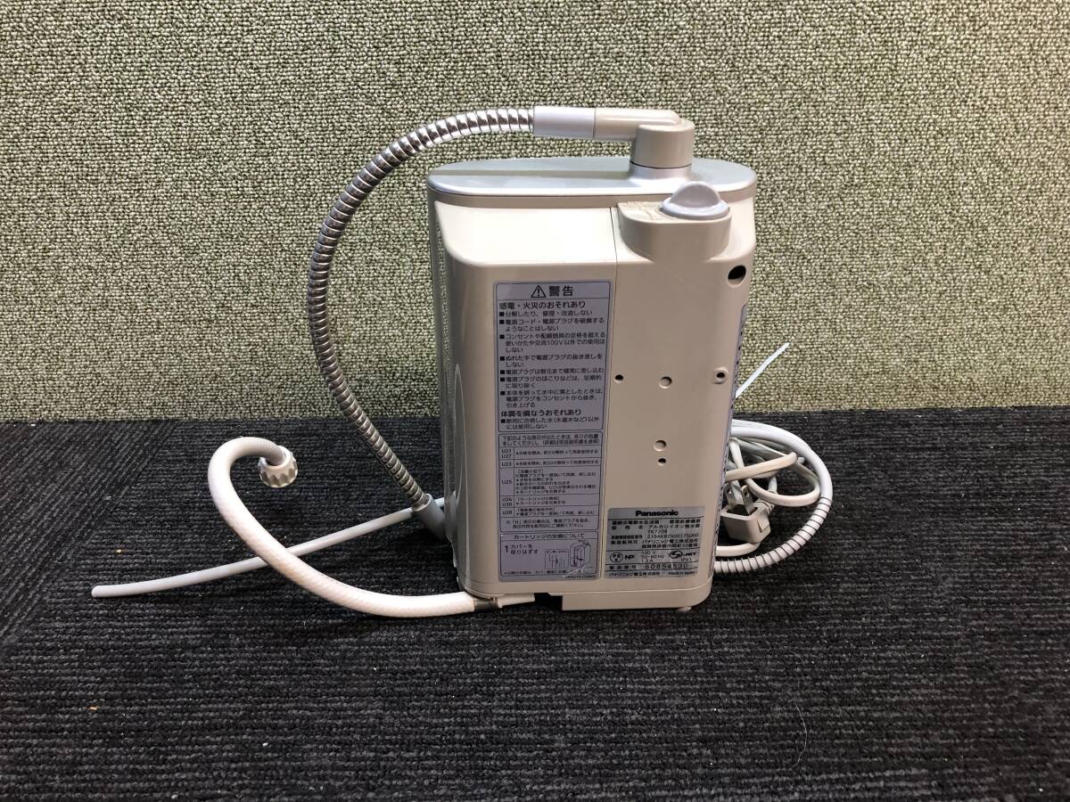Panasonic TK7208 water ionizer continuation type electrolysis aquatic . vessel electrification OK operation not yet verification Junk photograph there is an addition 