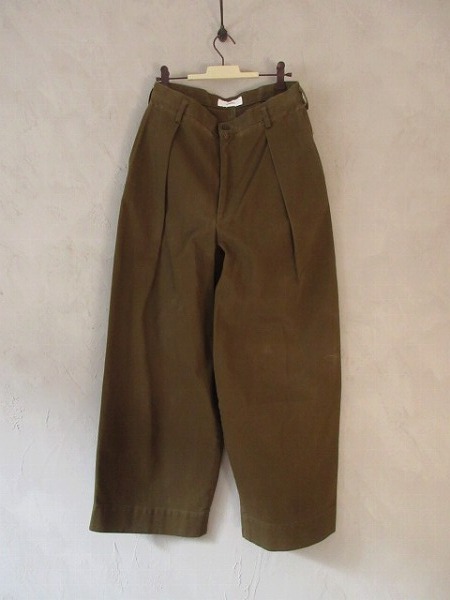 markaマーカ　TUCK WIDE PANTS_画像2