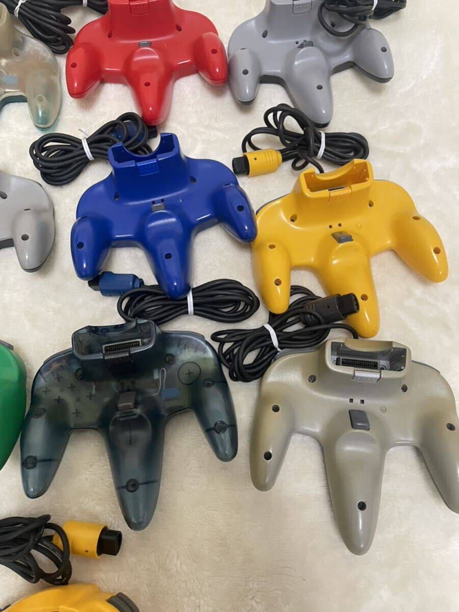 Nintendo 64 controller various 10 point set [ Junk ]