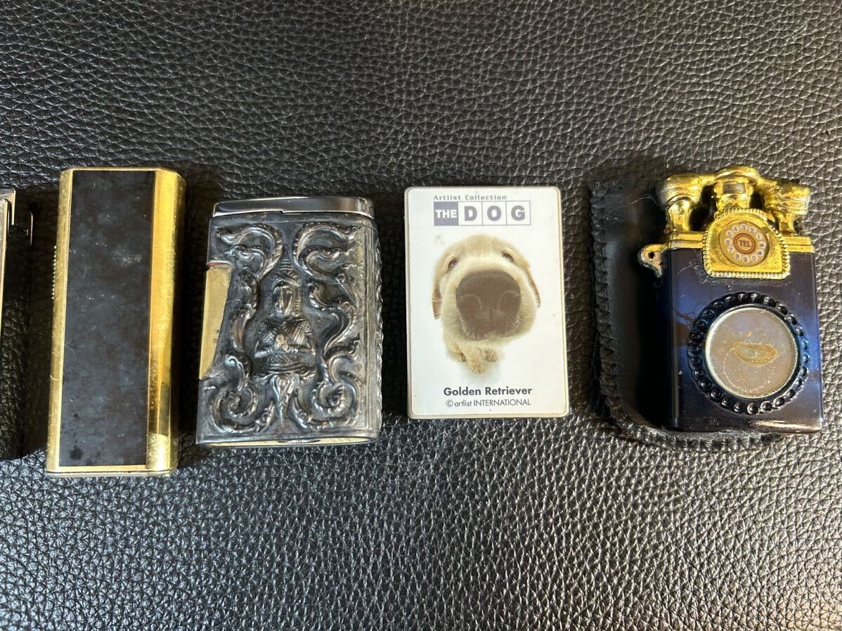 A62ジャンク1円スタートZIPPO ガスライターセット おまとめ(23個) ライター 喫煙グッズ ジッポ_画像7