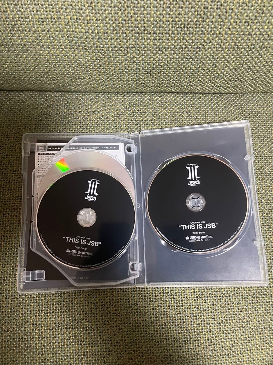 三代目 JSB LIVE TOUR 2021 “THIS IS JSB DVD 