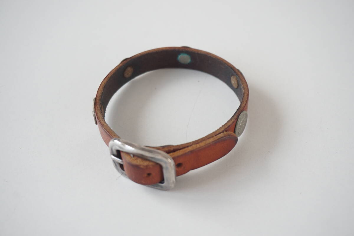  Il Bisonte IL BISONTE* bracele / bangle / belt * metal fittings / Logo plate * leather / leather *