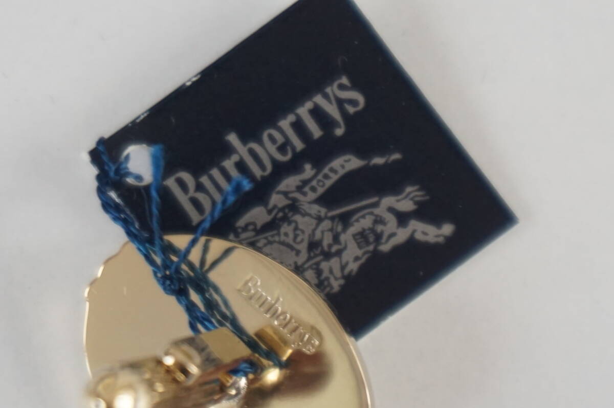 Burberry/バーバリー*カフスボタン/カフリンクス/ネクタイピン*３点セット*ケース付き**シルバー/ゴールド*_画像5