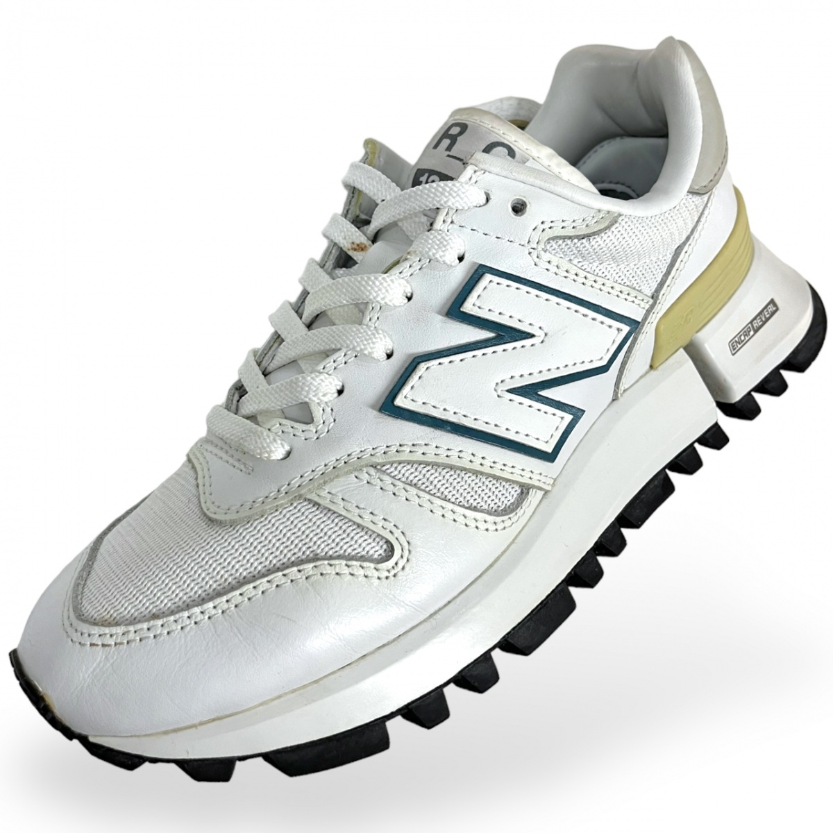 21 год производства New Balance New balance M1300 low cut кожа сетка спортивные туфли MS1300WG обувь Vibram подошва обувь 26.5cm белый 