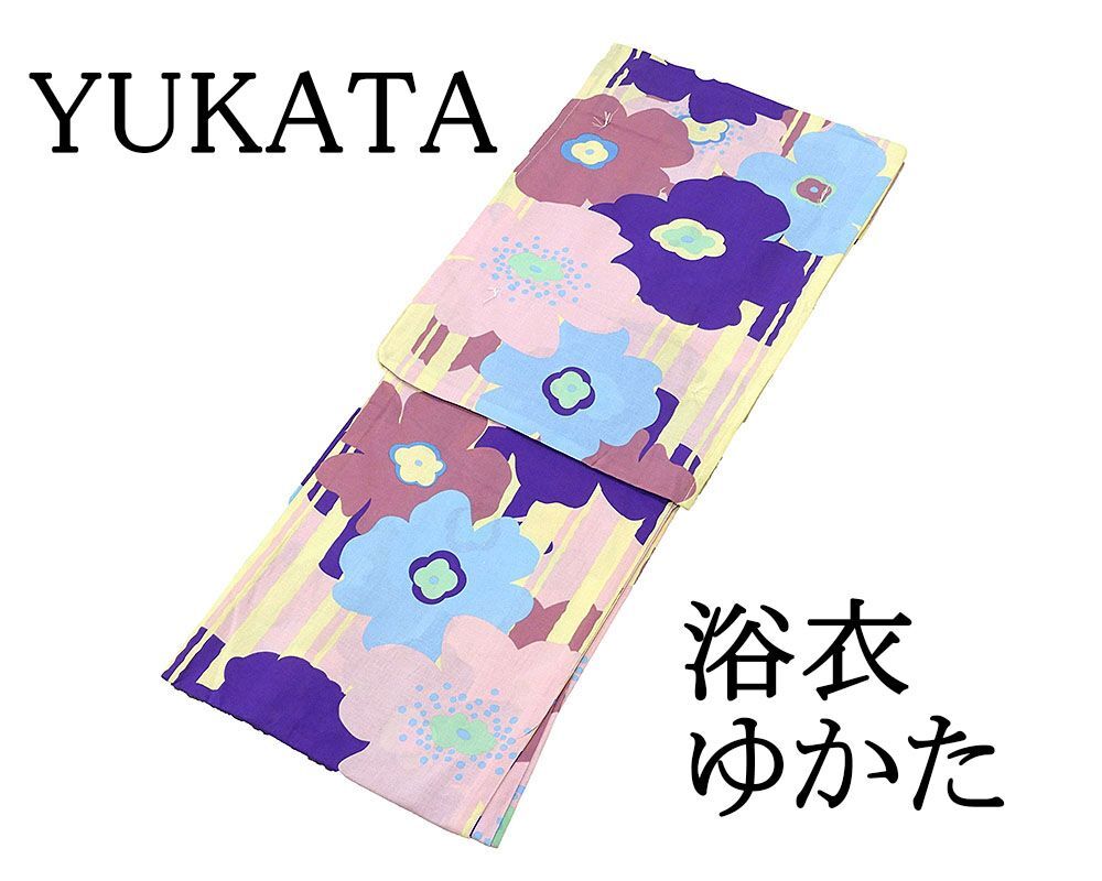 浴衣 単品 綿浴衣 プレタ浴衣 ゆかた レディース 女性 大人 フリーサイズ x0320