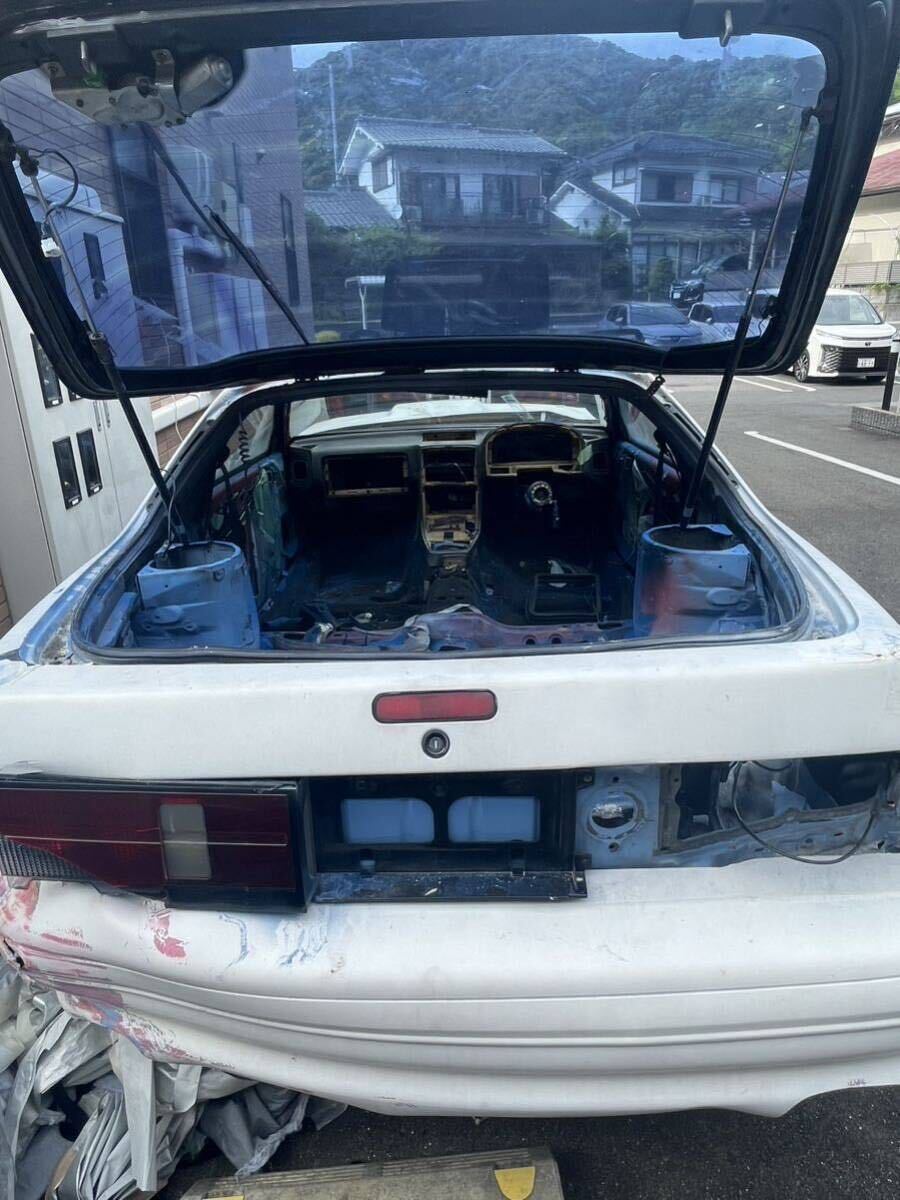 rx7 fc3s document attaching . accident car present condition 