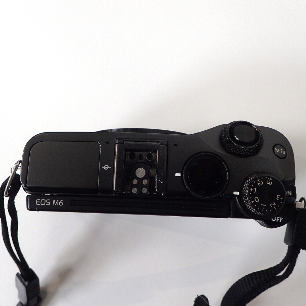 Canon キャノン EOS M6 ボディ カメラ ブラック ミラーレス デジタルカメラ 写真 動画 撮影 OA機器 EG13855 中古_画像5