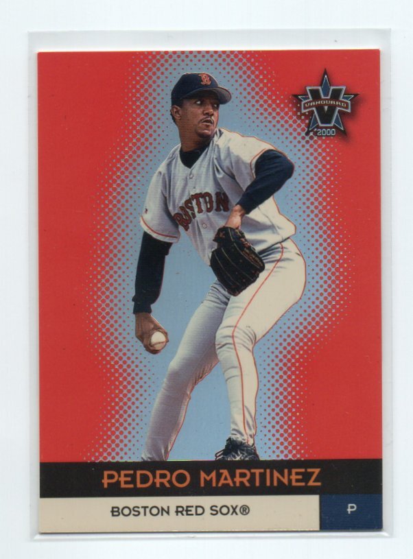 2000 Pacific Vanguard[PEDRO MARTINEZ]Premiere Date Parallel Card #d'135 BOSTON RED SOX _画像1