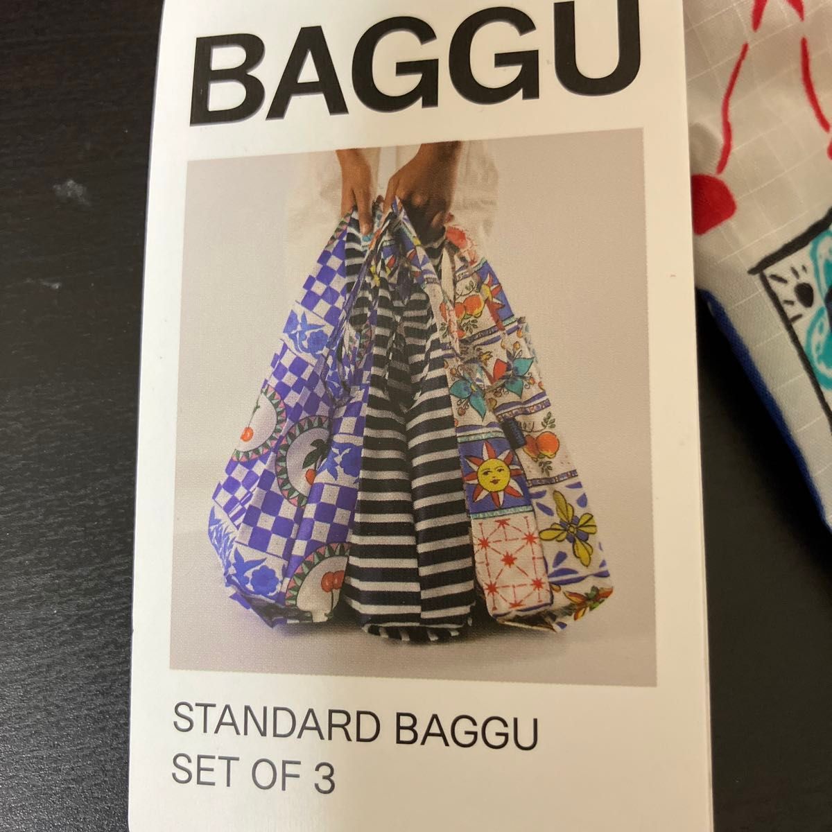 新品 BAGGU バグゥ SET OF 3 スタンダード エコバッグセット 新品 BAGGU バグゥ STANDARD BAGGU Set of 3 エコバッグセット