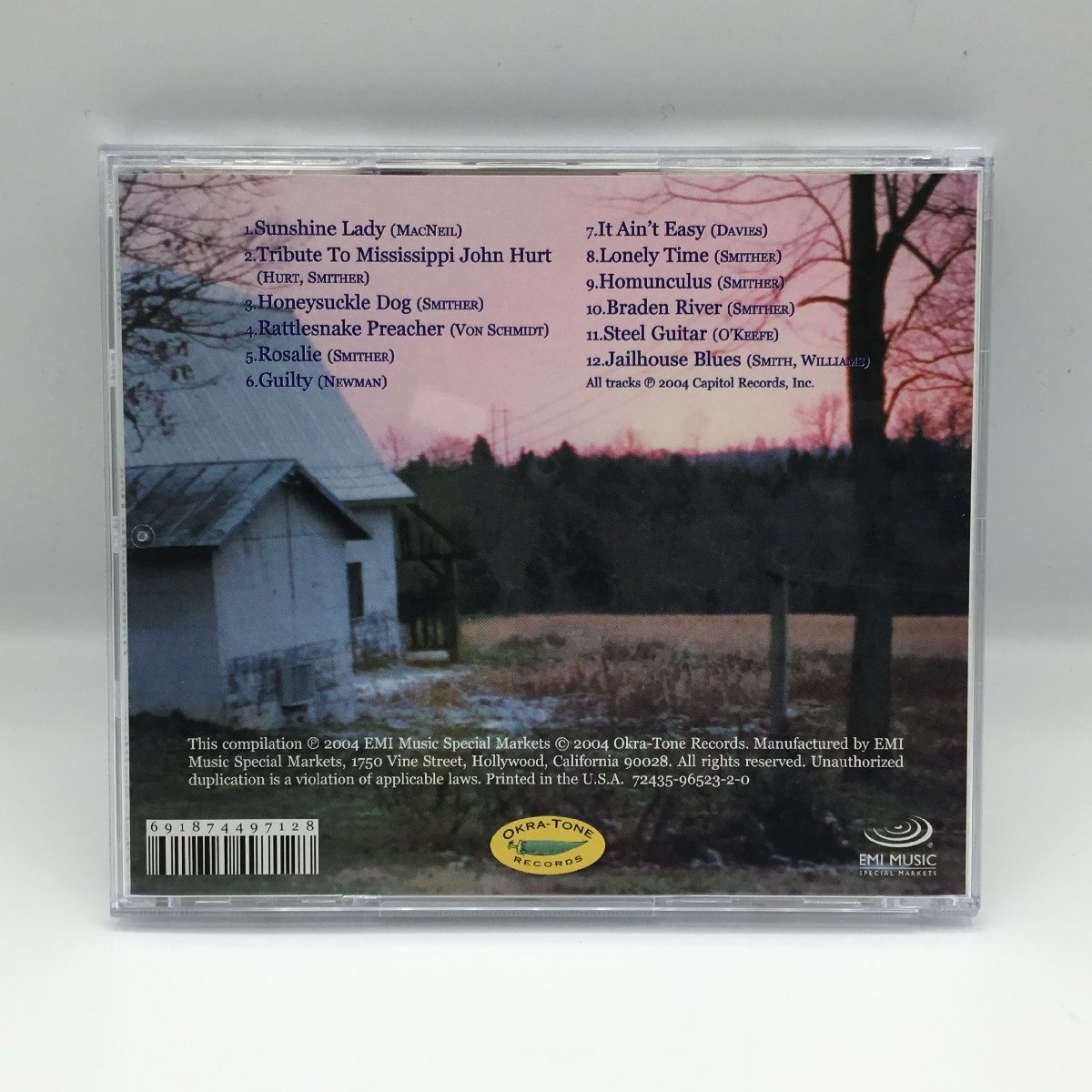 Chris Smither / Honeysuckle Dog (CD) OKR-CD-4971の画像2