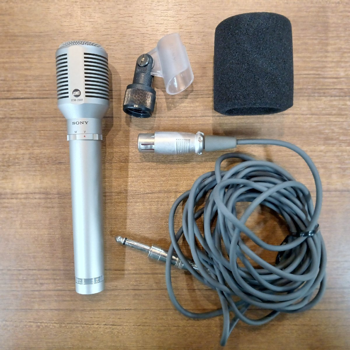 動作未確認◇SONY electret condenser microphone ECM-290F ○コンデンサーマイク ②_画像3