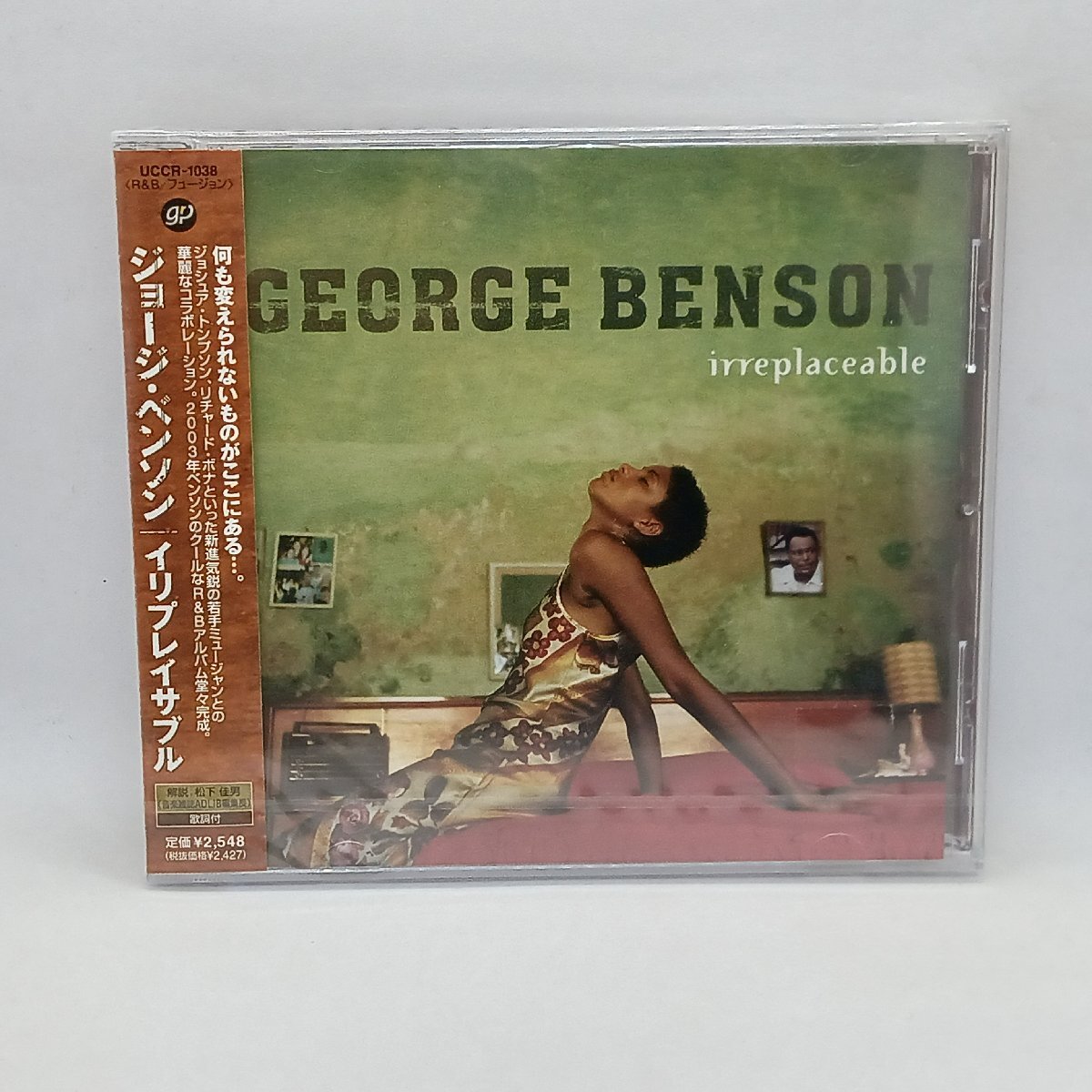 未開封◇ジョージ・ベンソン/イリプレイサブル (CD) UCCR 1038　GEORGE BENSON/IRREPLACEABLE_画像1