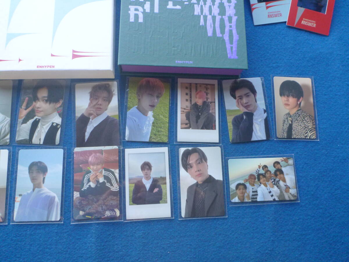 ENHYPEN まとめ売り韓国 K-POP CD DVD フォトカード他いろいろセット/美品の画像5