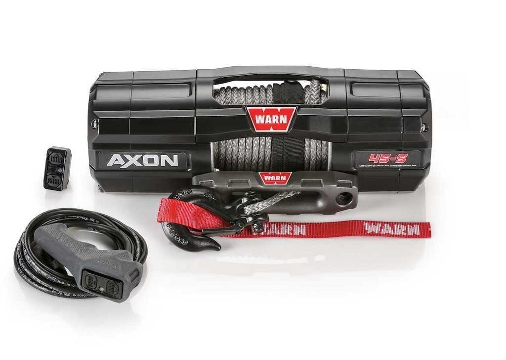 [WARN (ウォーン) USA正規品]AXON 45-S パワースポーツ ウインチ シンスティックロープ 12V 最大牽引力約2041kg 汎用_画像2