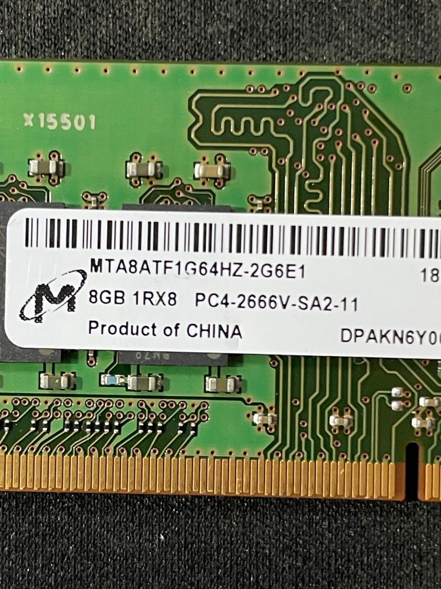 Micron DDR4 2666V 16GB （8GB×2）