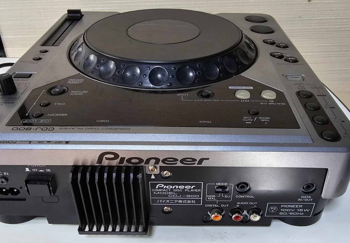  Pioneer DJ for CDJ800 2 pcs. set operation has been confirmed .
