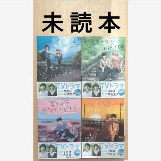 BL「君となら恋をしてみても １～４／窪田マル」※未読本（TVドラマ化）