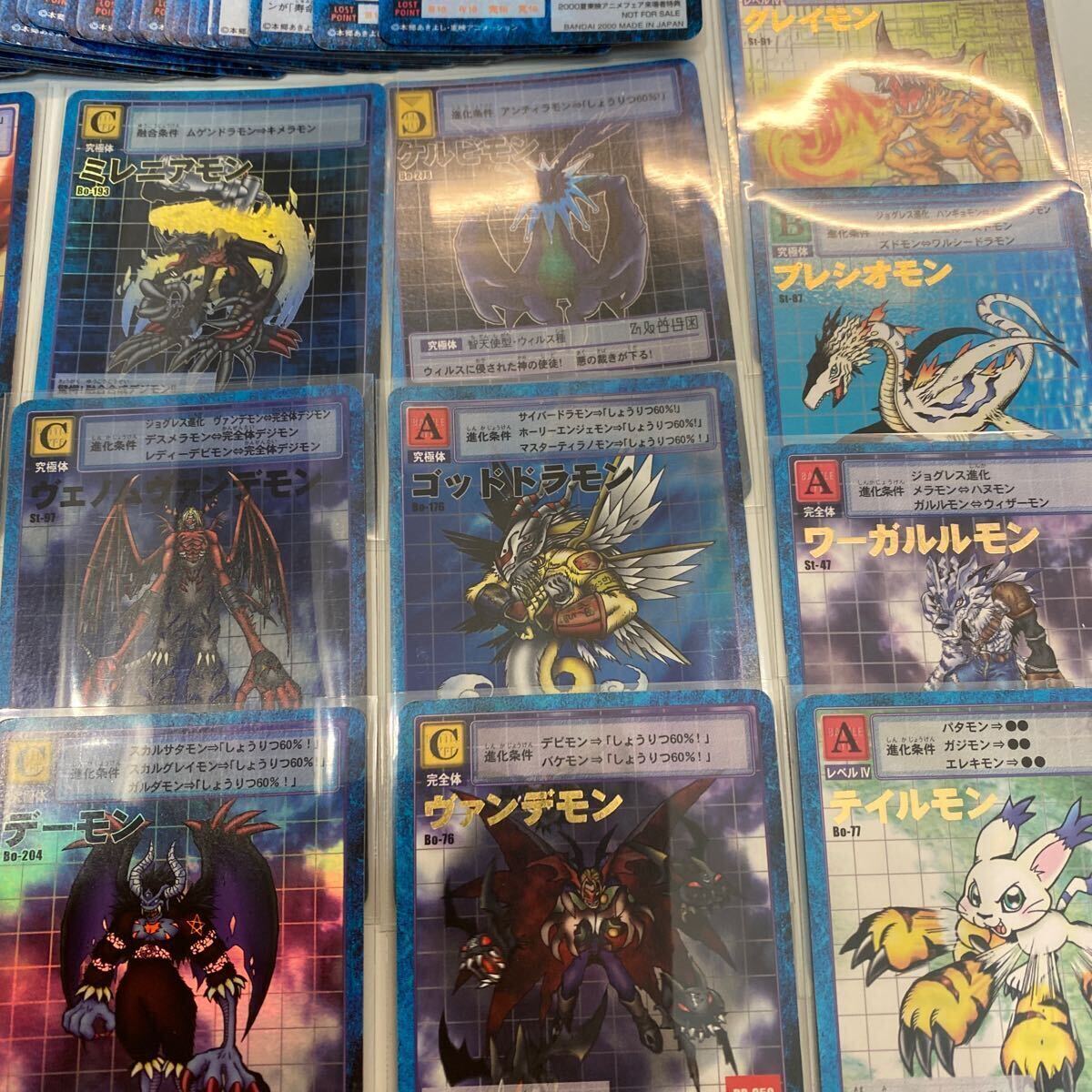  old digimon card kila contains together 220 sheets and more digimon card game Digital Monster 