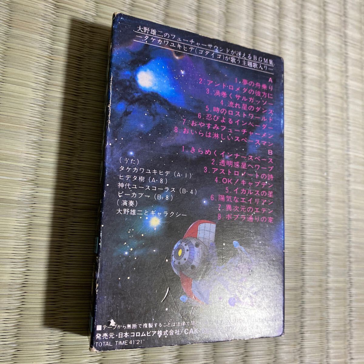 キャプテンフューチャー　オリジナル　サウンドトラック　音楽集　カセットテープ　解説カード付　当時モノ　激レア　昭和_画像8