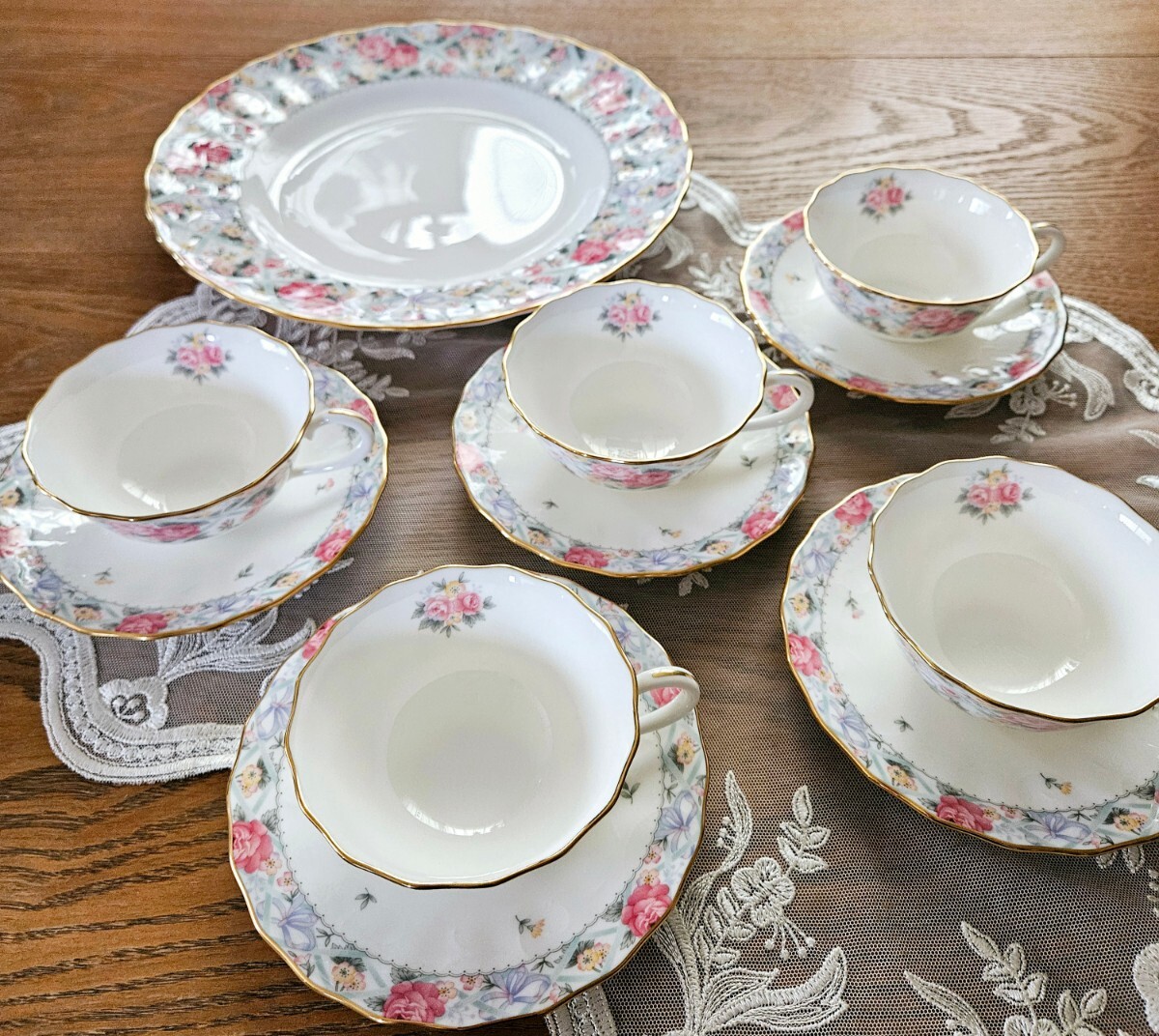 廃盤品 Noritake ノリタケ ウエディングモール サロンセット 新品