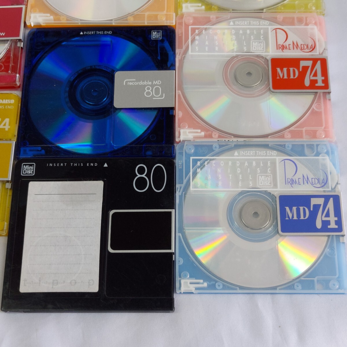 *MD* Mini disk * recording ending * various *8ps.@* no inspection Junk *