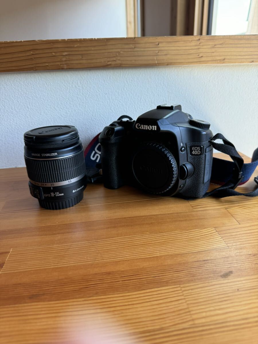 Canon EOS 40D EFS18-55セット　デジタル一眼レフカメラ ジャンク_画像1