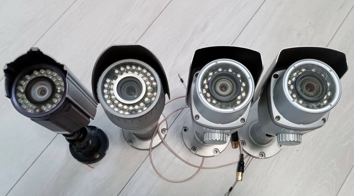 防犯ビデオカメラ 4台: VHC-IR920HV*2,ALDB720IR, SC1534HV_画像1
