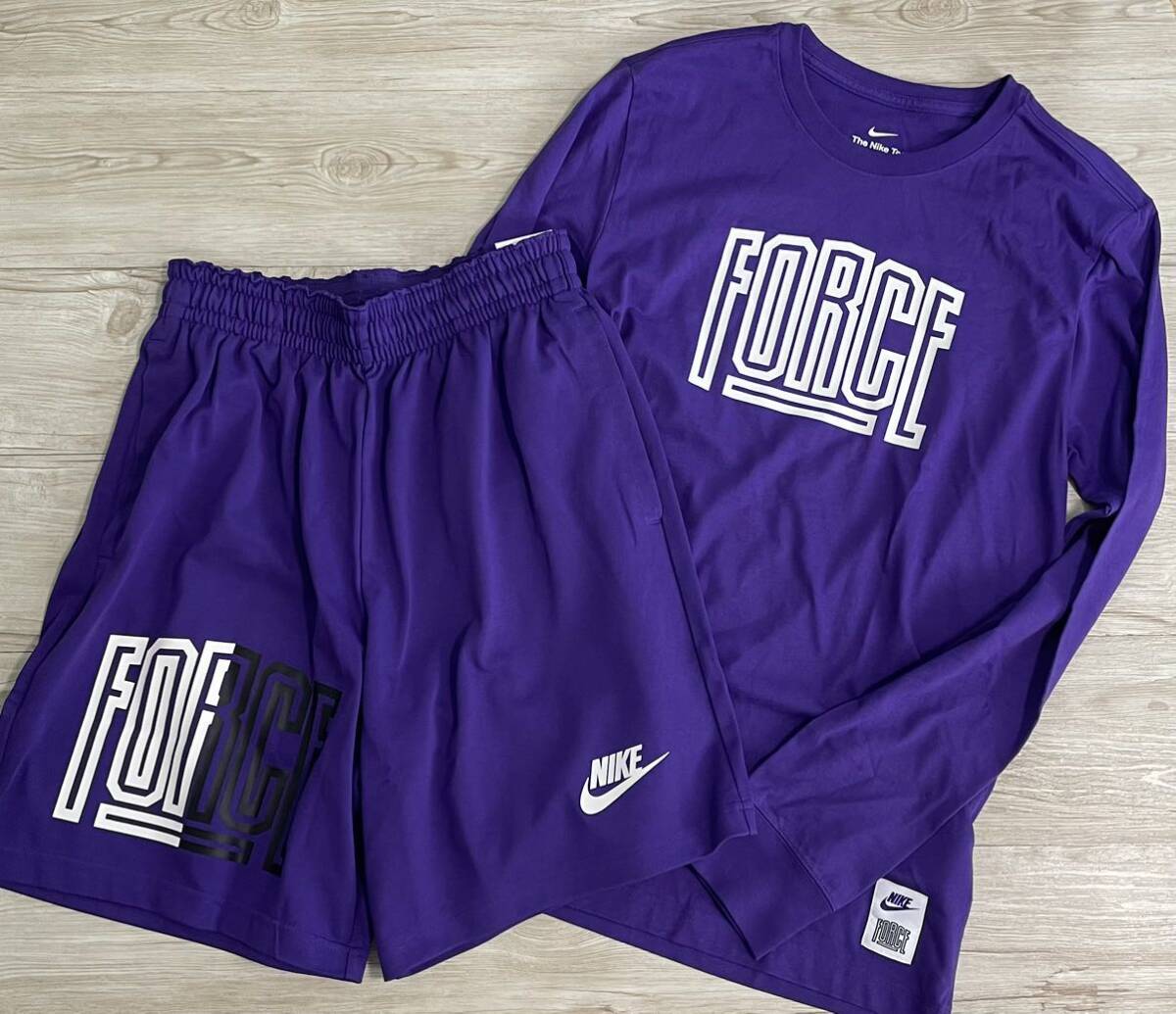 L 新品 ナイキ NIKE メンズ ロンT ショートパンツ セットアップ L 新品 ナイキ NIKE メンズ ロンT ショートパンツ セットアップ