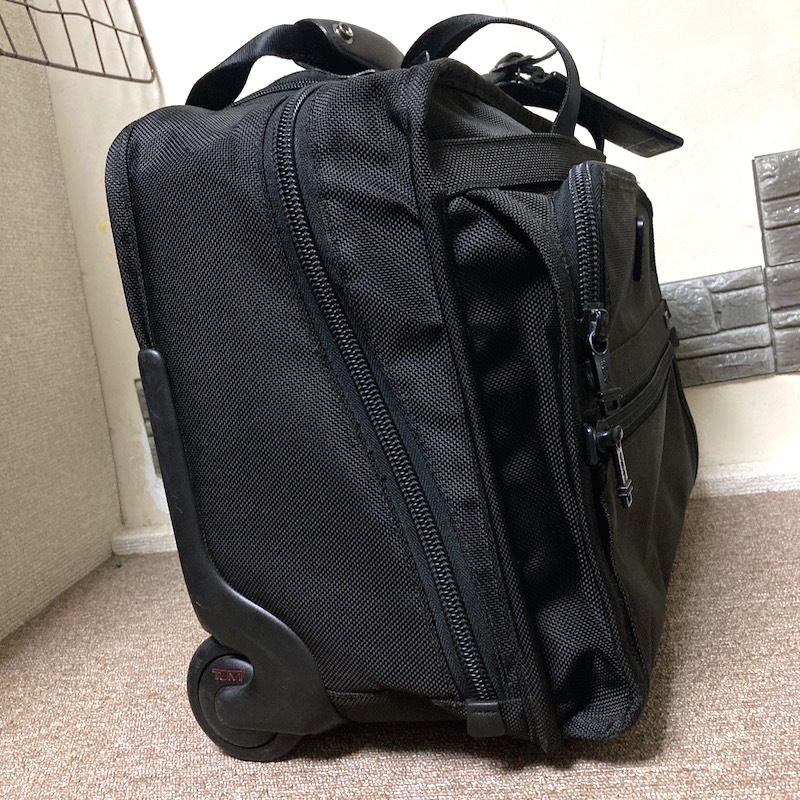 74Y240430N 上美品 TUMI トゥミ キャリーケース キャリーバッグ スーツケース 検 機内持込OK 旅行鞄 ビジネスバッグ ブリーフケース トート_画像6