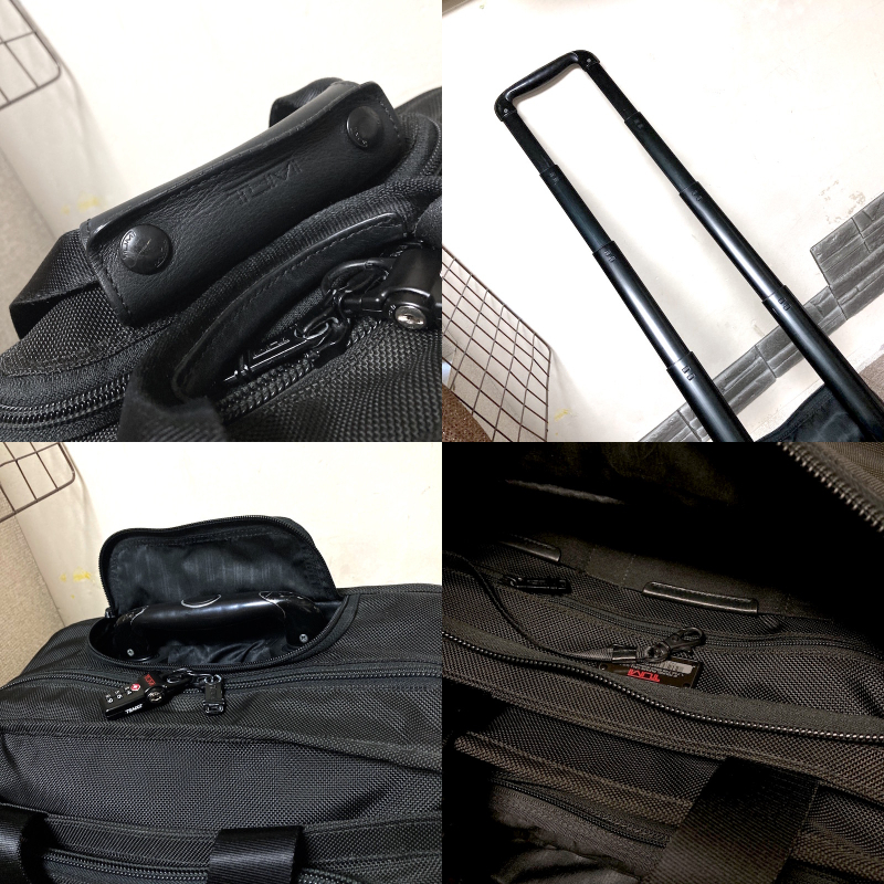 74Y240430N 上美品 TUMI トゥミ キャリーケース キャリーバッグ スーツケース 検 機内持込OK 旅行鞄 ビジネスバッグ ブリーフケース トート_画像9