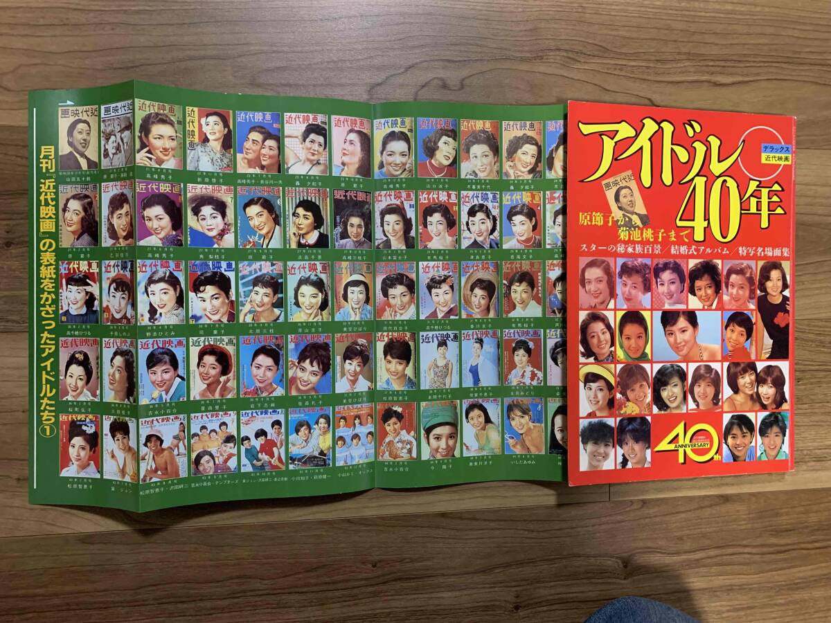 アイドル40年 原節子から菊池桃子まで デラックス近代映画 1985年初版の画像10