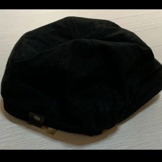 キャスケット ハンチング 帽子 ハンチング帽 人気 メンズ ハット ブラック　XL