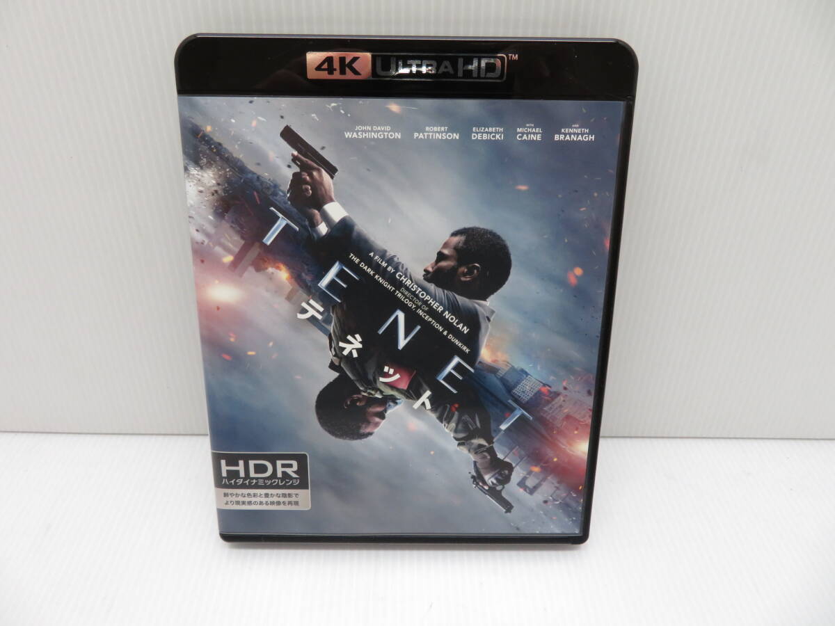 TENET テネット 4K ULTRA HD+Blu-ray Disc ブルーレイ HDR 3枚組 ブックレット 初回仕様 送料185円_画像6
