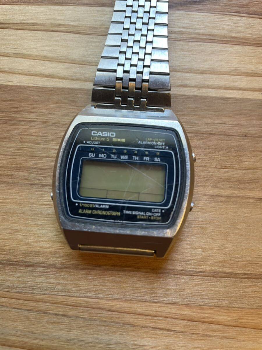 ジャンク CASIO ALARM CHRONO ２本_画像4