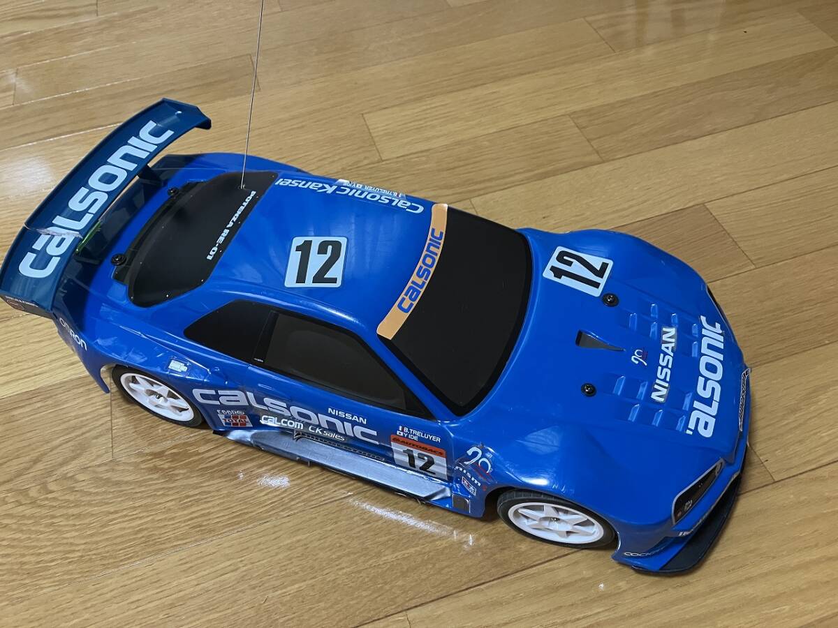  Tamiya QD Calsonic Skyline ( Junk )