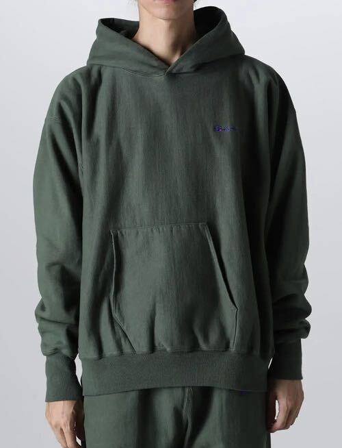 SAINT Mxxxxxx HOODIE LOGO GREEN размер  L  парка   новый товар  неиспользованный товар  