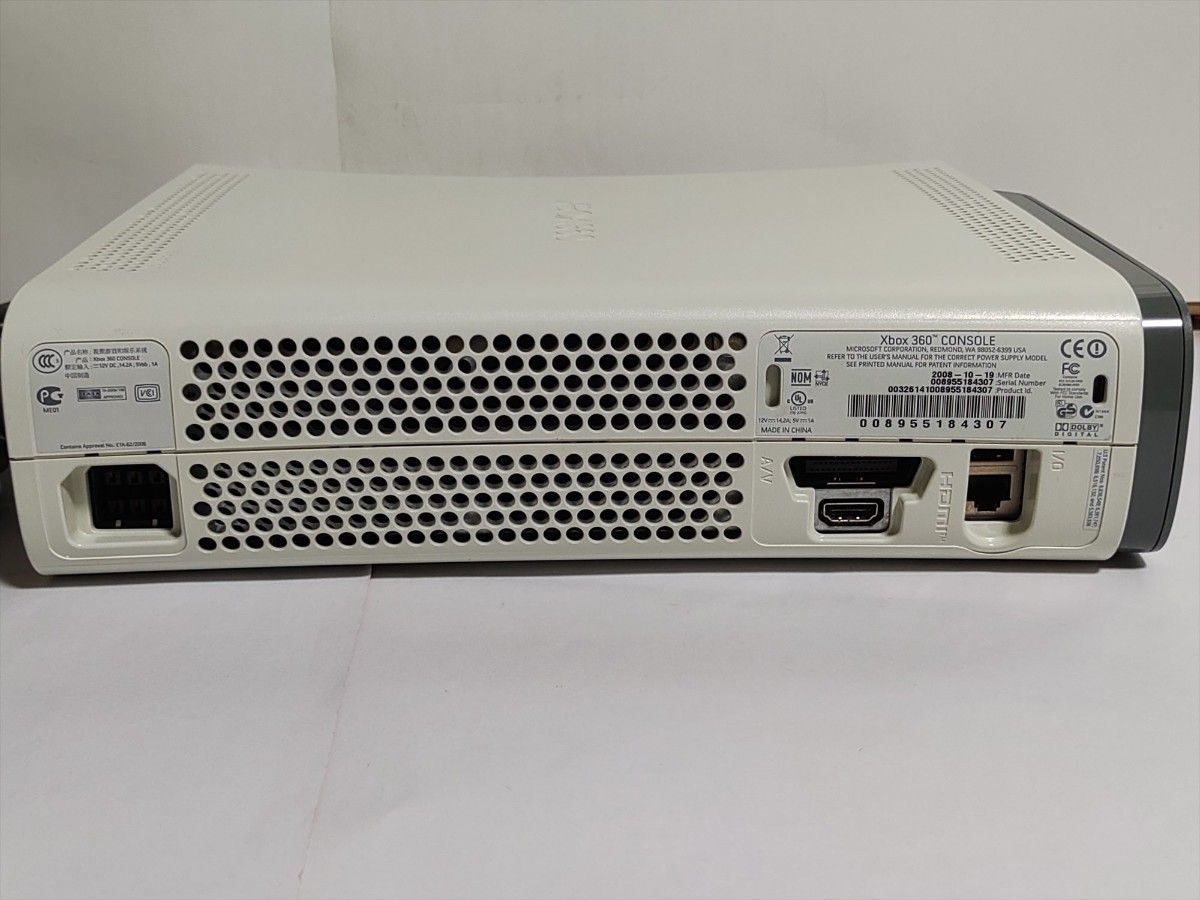 品数豊富! HDD 1TB RGH Xbox360 付属品付 v2 (Falcon 日本語化 動作OK Xbox360本体
