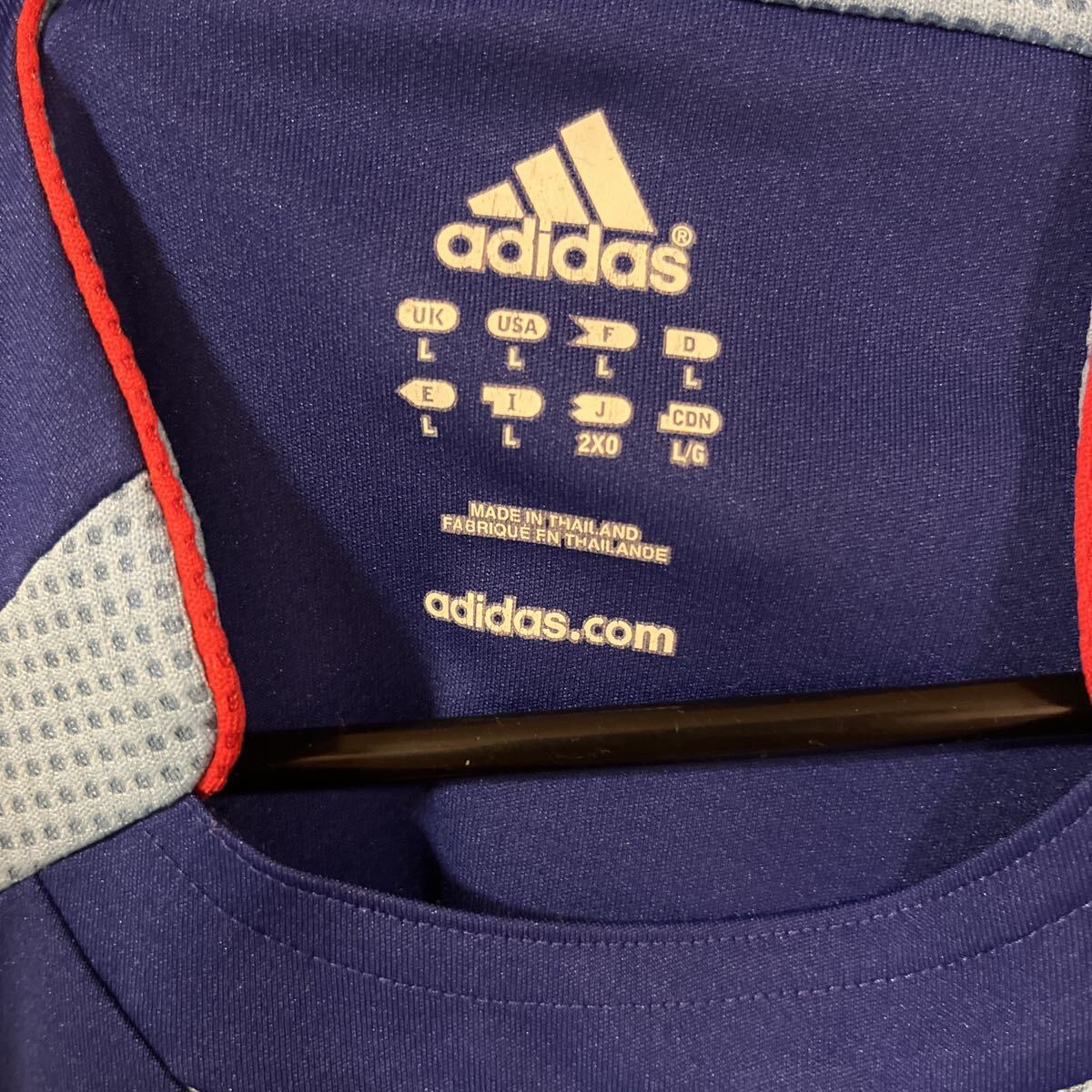 ◆美品◆adidas 2006年　W杯サッカー日本代表 ユニフォーム サイズ2XO